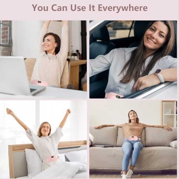Cordless Menstrual Heating Pad & Cramp Massager