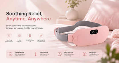 Cordless Menstrual Heating Pad & Cramp Massager